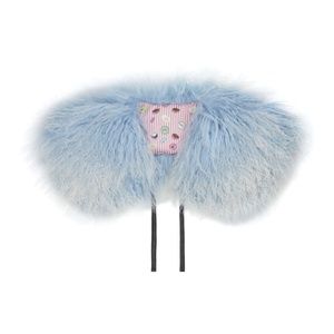 Charlotte Simone Mongolian Fur Scarf